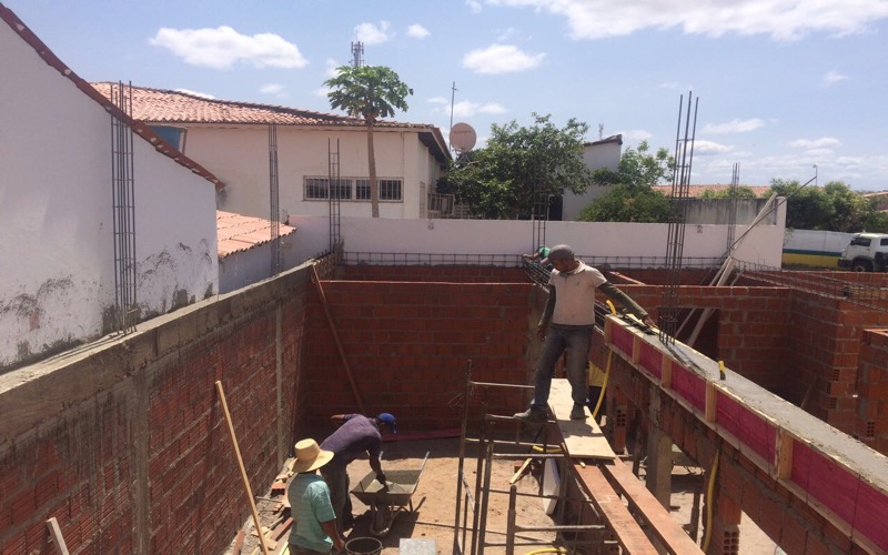 Prédio da Câmara Municipal de Mauriti passa por reformas