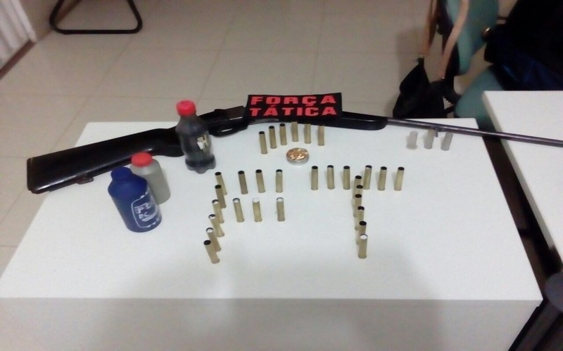 Brejo Santo-Ce- Homem é preso por porte ilegal de armas