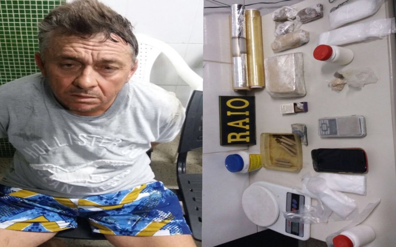 Ex-vendendor de livros foi preso com drogas em Barbalha