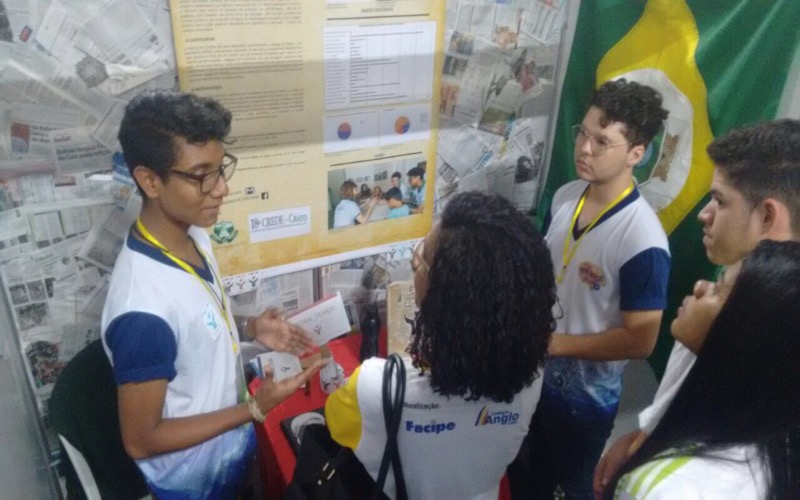 Projeto de escola Cratense é 1º lugar em concurso nacional e será apresentado no Chile, em 2018