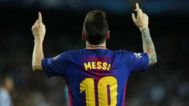 Messi chega a 600 jogos pelo Barcelona neste sábado
