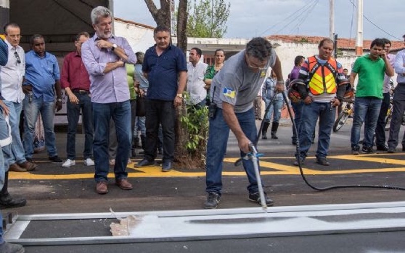 Demutran intensifica trabalho de revitalização da sinalização de Juazeiro do Norte