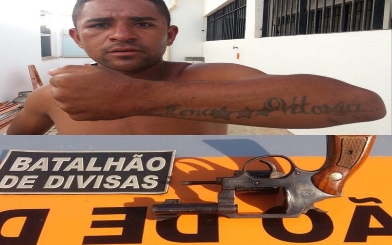 Crato – Homem é preso com arma de fogo, suspeito de efetuar disparos em via pública