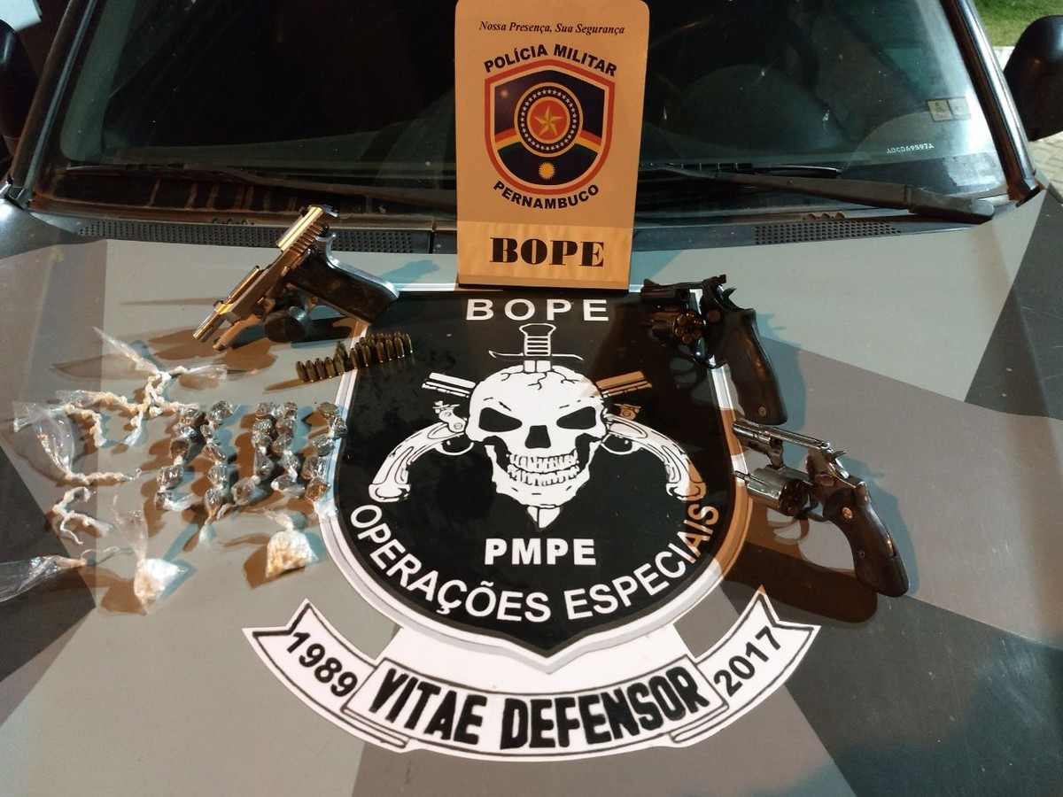 Dois suspeitos de integrar gangue são mortos e dois ficam feridos em tiroteio com Bope no Grande Recife