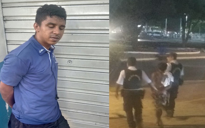 Juazeiro do Norte/CE- Responsáveis por assaltos e porte ilegal de arma são pegos pela polícia no Bairro Triângulo e Centro