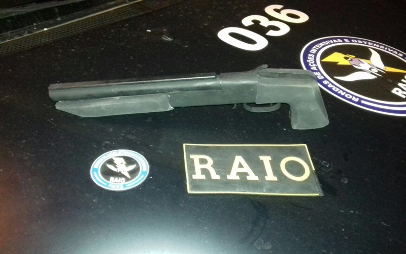 BPRAIO tira mais uma arma de fogo de circulação na cidade do Crato totalizando mais de cento e cinquenta só este ano