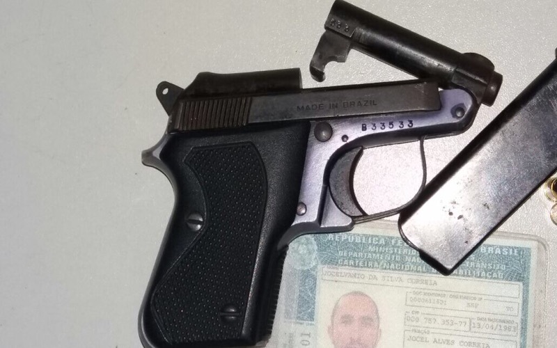 Mais uma arma de fogo é retirada de circulação pela Polícia Militar em Juazeiro do Norte