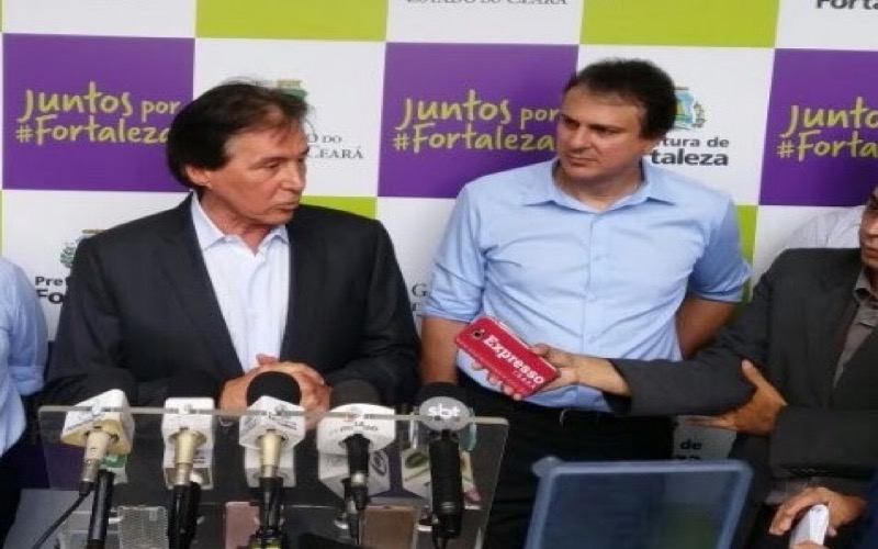 Eunício e Camilo assinam ordem de serviço para construção do Hospital Regional do Jaguaribe