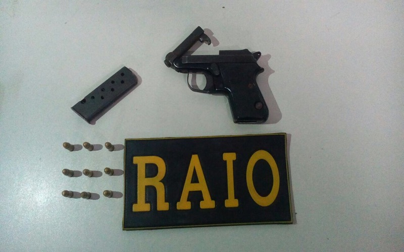 BPRAIO tira duas armas de circulação e prende acusado de porte ilegal de arma em Juazeiro do Norte/CE