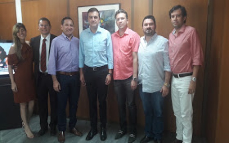 Diretoria do Sindicato das Auto Escolas com Fernando Santana