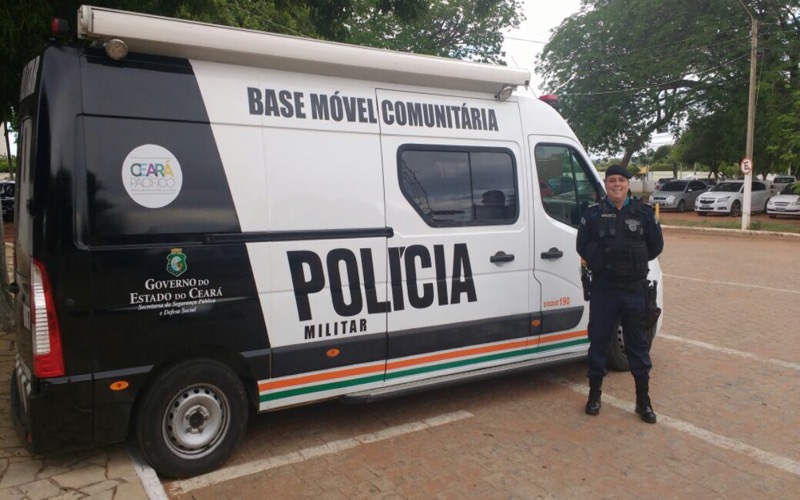 Polícia reforça ações contra a criminalidade com a chegada da primeira base móvel comunitária em Juazeiro do Norte-CE