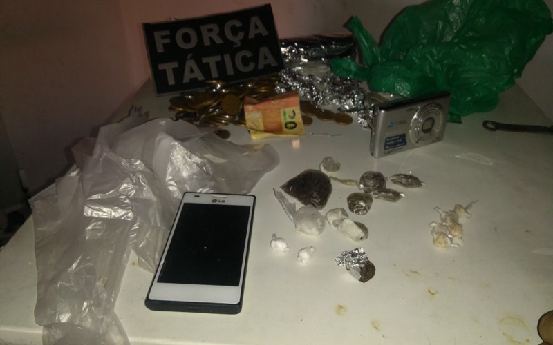 FTA fecha boca de fumo e apreende adolescente de 13 anos no bairro Frei Damião em Juazeiro do Norte-CE