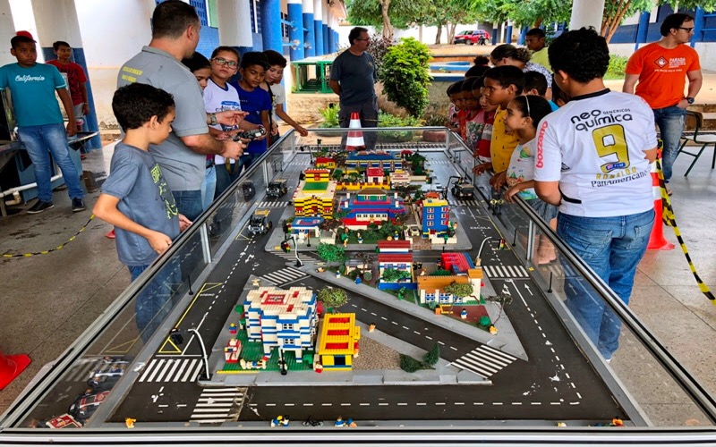 DETRAN e DEMUTRAN realizam atividades de Educação no Trânsito em escolas cratenses