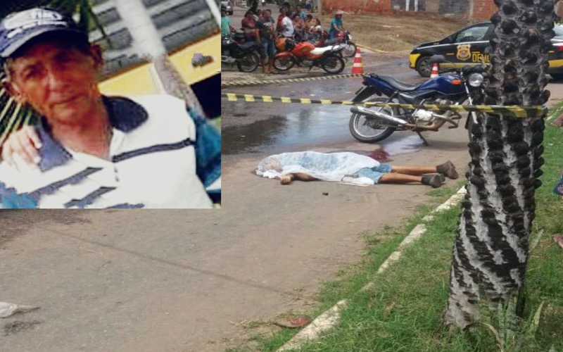 Idoso de 76 anos morre atropelado por motocicleta no bairro Limoeiro em Juazeiro do Norte-CE