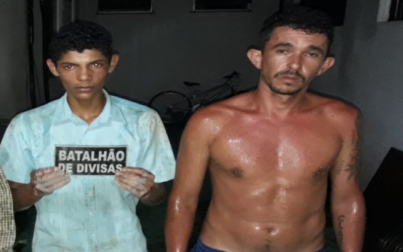 Batalhão de divisas prende indivíduos com moto roubada e peças enterradas em Jardim e Barbalha-CE