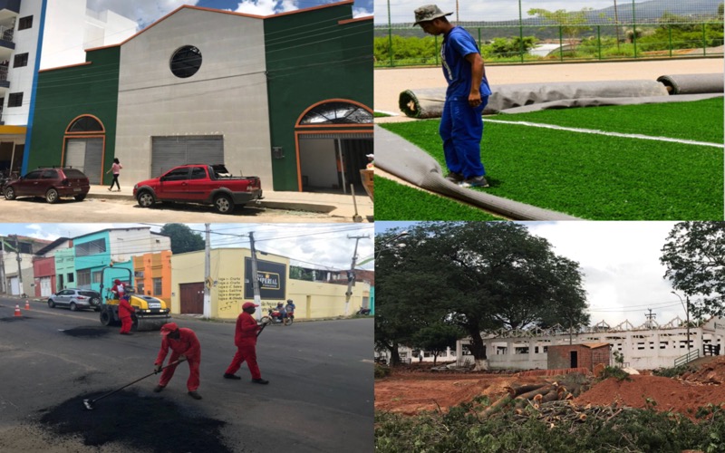 Crato-CE se transforma em um verdadeiro canteiro de obras, veja: