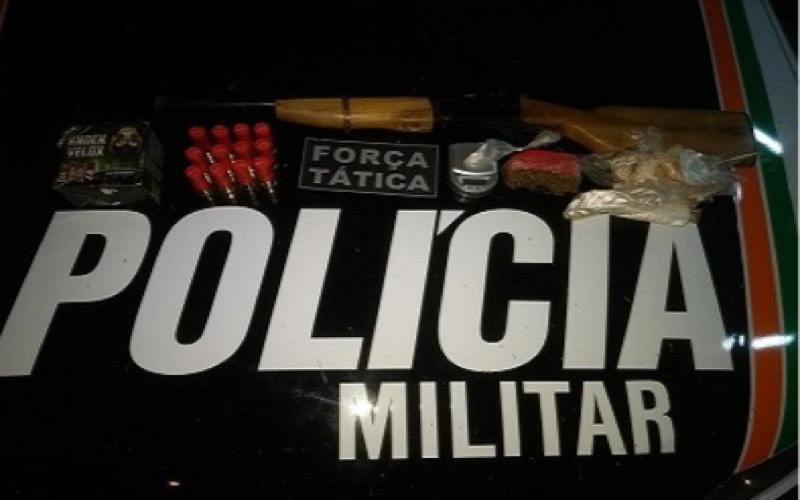 Armas e drogas são apreendidas em Crato e Barbaha-CE