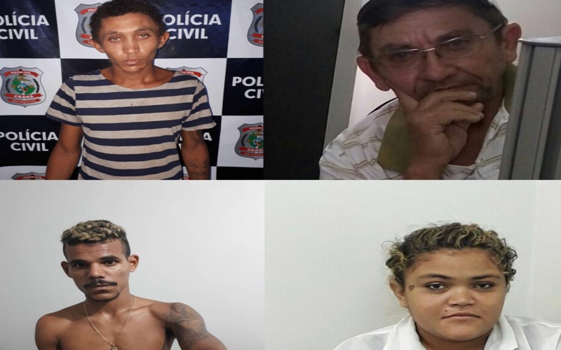 Nove acusados de crimes foram presos nas últimas 24 horas na Região do Cariri e arredor