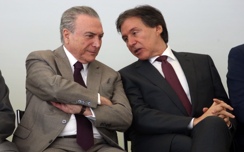 Temer confunde cargo de Eunício Oliveira: “presidente do Supremo”