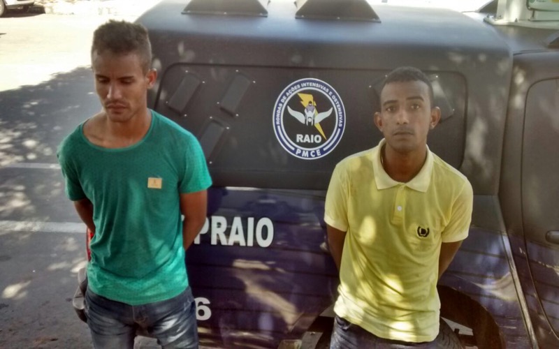 BPRAIO recupera motocicleta roubada e prende acusados em Juazeiro do Norte e prende homem acusado de assalto a mão armada em Crato-CE