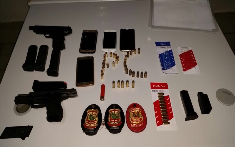 Exclusivo: Polícia Civil cumpre mandado de prisão e apreende duas armas de fogo em Barbalha-CE
