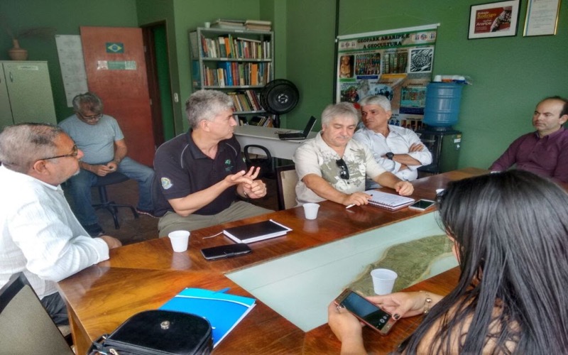 Governo do Crato participa de reunião para tratar sobre projeto de revitalização do Balneário da Nascente