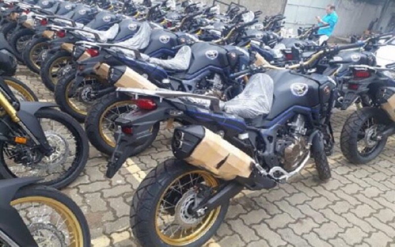 Secretaria de segurança adquire novos modelos de motocicleta para o BPRAIO.