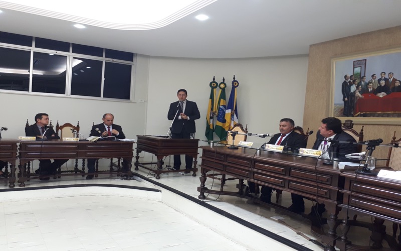 Glêdson cobra investimento real em segurançapública