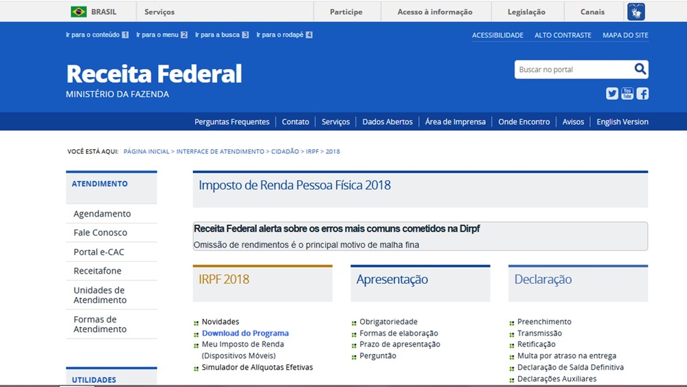 Menos de 30% dos paraibanos declararam Imposto de Renda, diz Receita