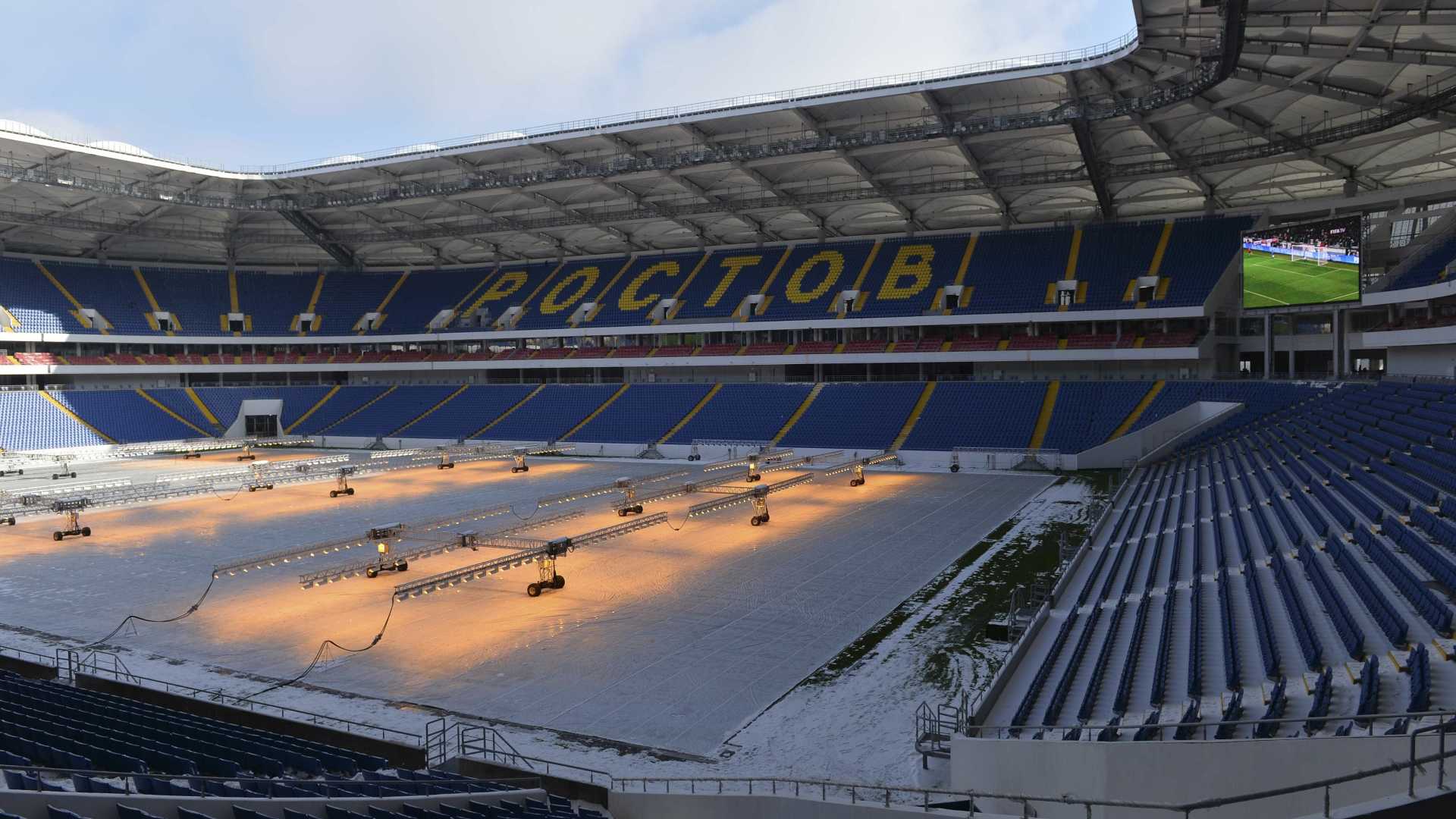 Mesmo em obras, estádio onde Brasil estreia na Copa será inaugurado