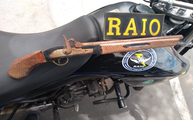 BPRAIO apreende  drogas e arma de fogo em Juazeiro do Norte-CE
