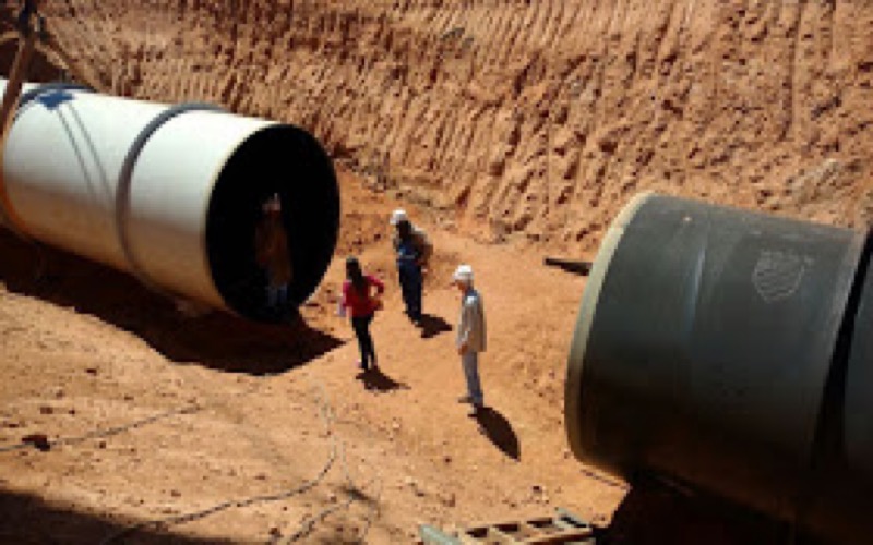 Obras do Cinturão das Águas são retomadas no Cariri