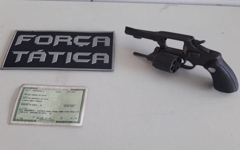 Mais duas armas de fogo são apreendidas em Juazeiro do Norte-CE