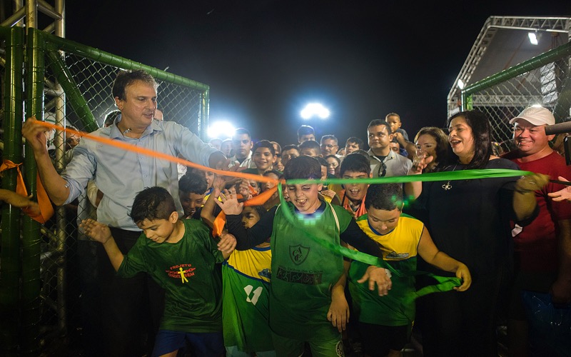 Cascavel é o terceiro município do Interior a receber areninha