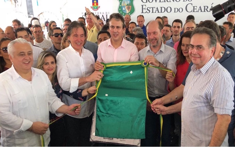Eunício, Camilo e Ivo lançam pacote de investimentos em Sobral