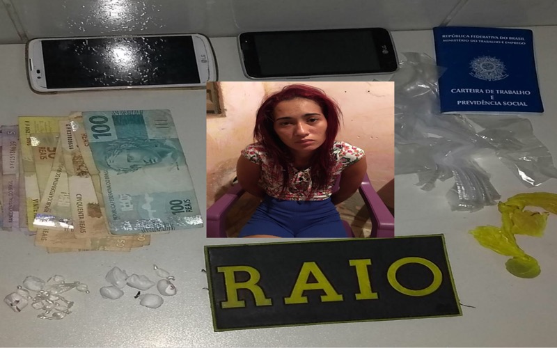 Drogas apreendidas e quatro mulheres presas por tráfico de drogas em Juazeiro do Norte-CE