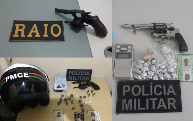 Onze armas de fogo são apreendidas em Crato, Juazeiro do Norte, Barbalha, Várzea Alegre e Jardim-CE