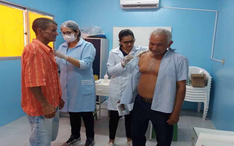 Dia D de vacinação contra a gripe movimenta postos de Farias Brito