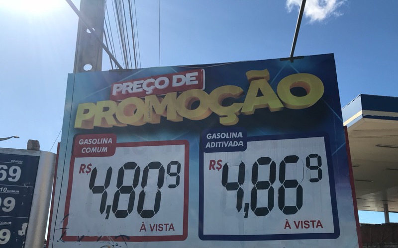 Aumento da Gasolina causa insatisfação entre os motoristas do cariri
