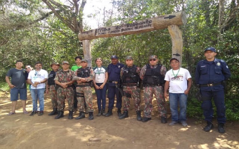 Secretaria de Turismo ganha reforço da Polícia Ambiental com patrulhamento na Chapada do Araripe