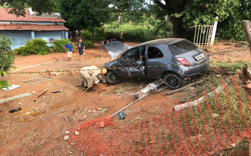 Exclusivo: Motorista perde o controle bate em poste e mata pedestre em Crato-CE