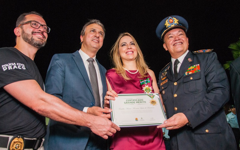Homenagens marcam solenidade de comemoração pelos 183 anos da Polícia Militar