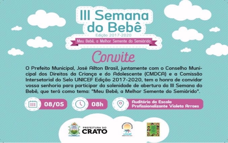 Governo do Crato realiza a III Semana do Bebê
