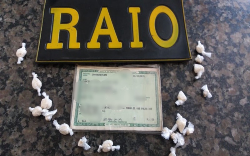 BPRAIO apreende mais drogas em Crato e acusado de roubar TV é preso em Barbalha-CE