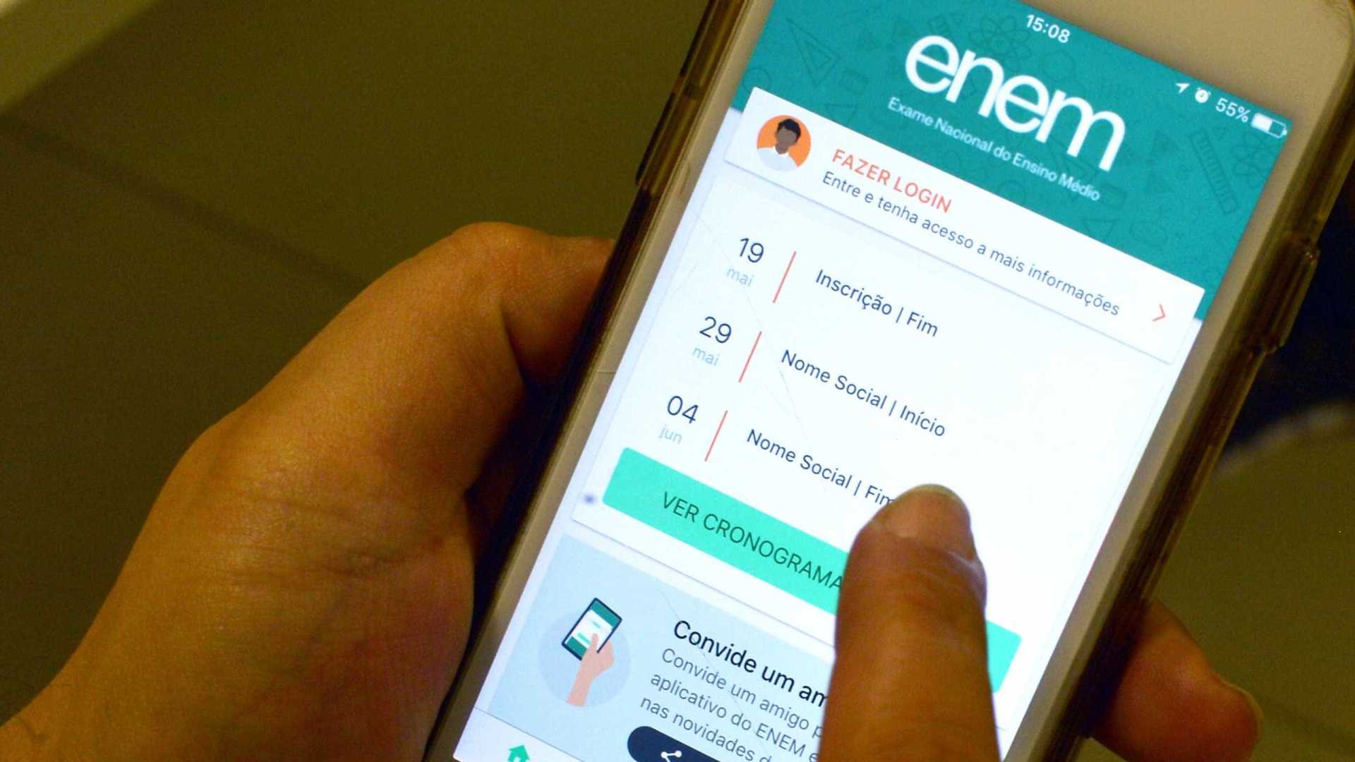 Inscrições para a prova do Enem terminam nesta sexta