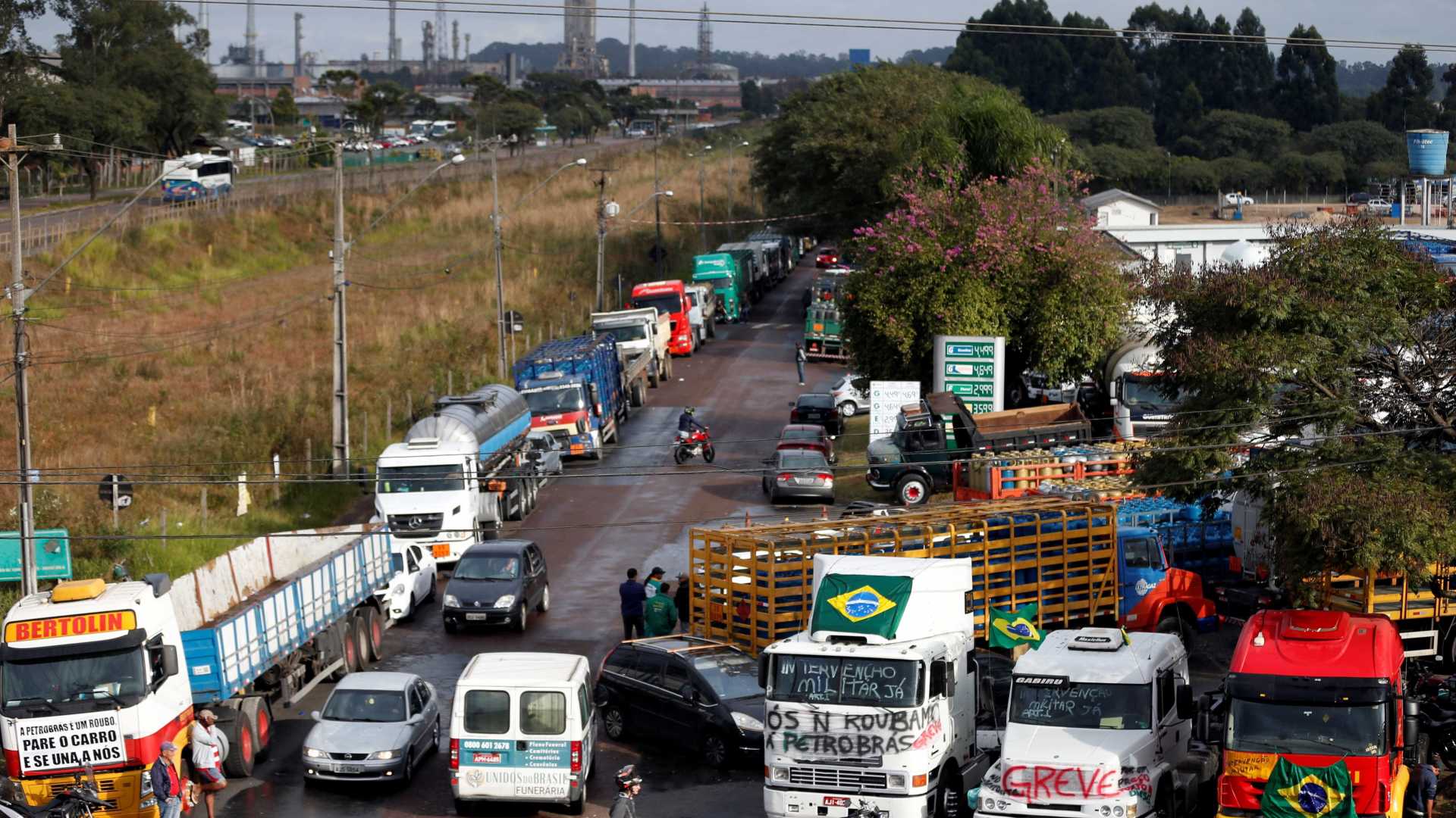 Perdas com greve de caminhoneiros apontam R$ 9,5 bi em cinco dias