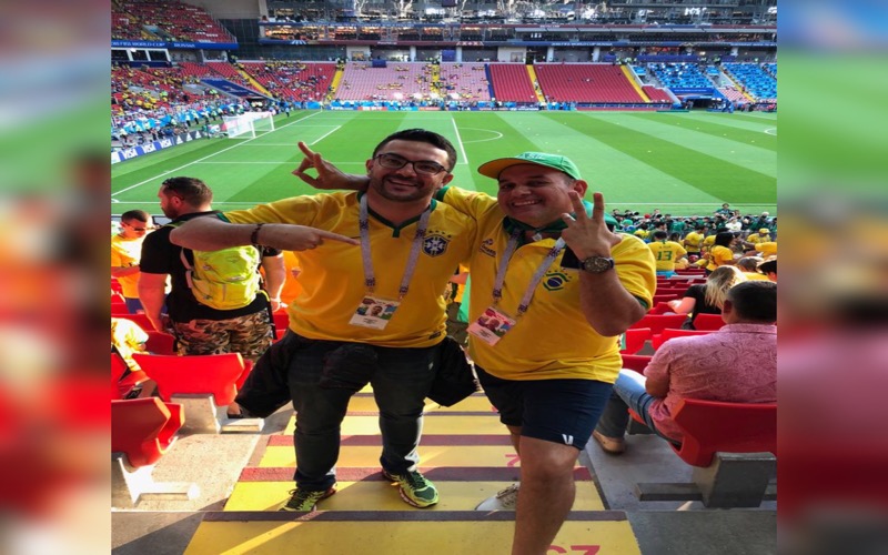 Caririenses acompanham jogos da seleção na Rússia