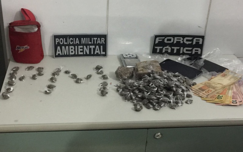 BPMA, FTA e SI em operação conjunta  apreende drogas em Juazeiro do Norte-CE
