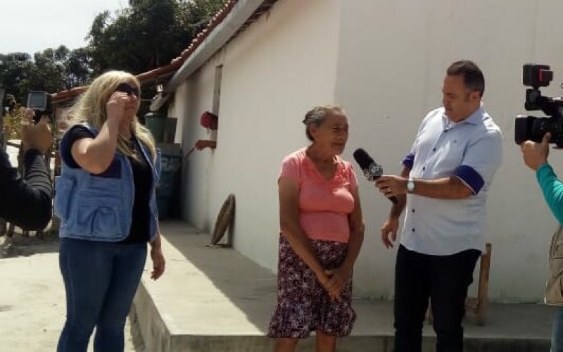 Programa do Ratinho do SBT, gravando na região do Cariri com produtora de Juazeiro do Norte.