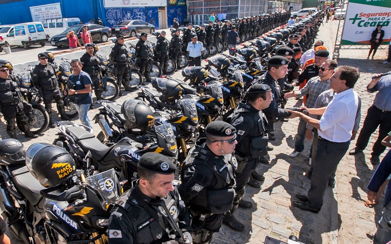 Com novas 125 motos para o BPRaio, Governo do Ceará já entregou mais de 1.700 veículos para a Segurança Pública
